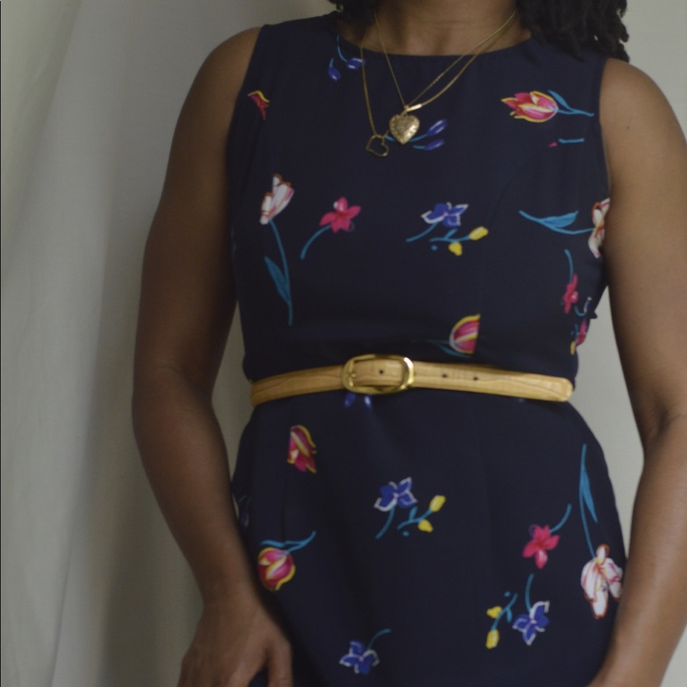 Vintage Floral Maxi Dress |4|